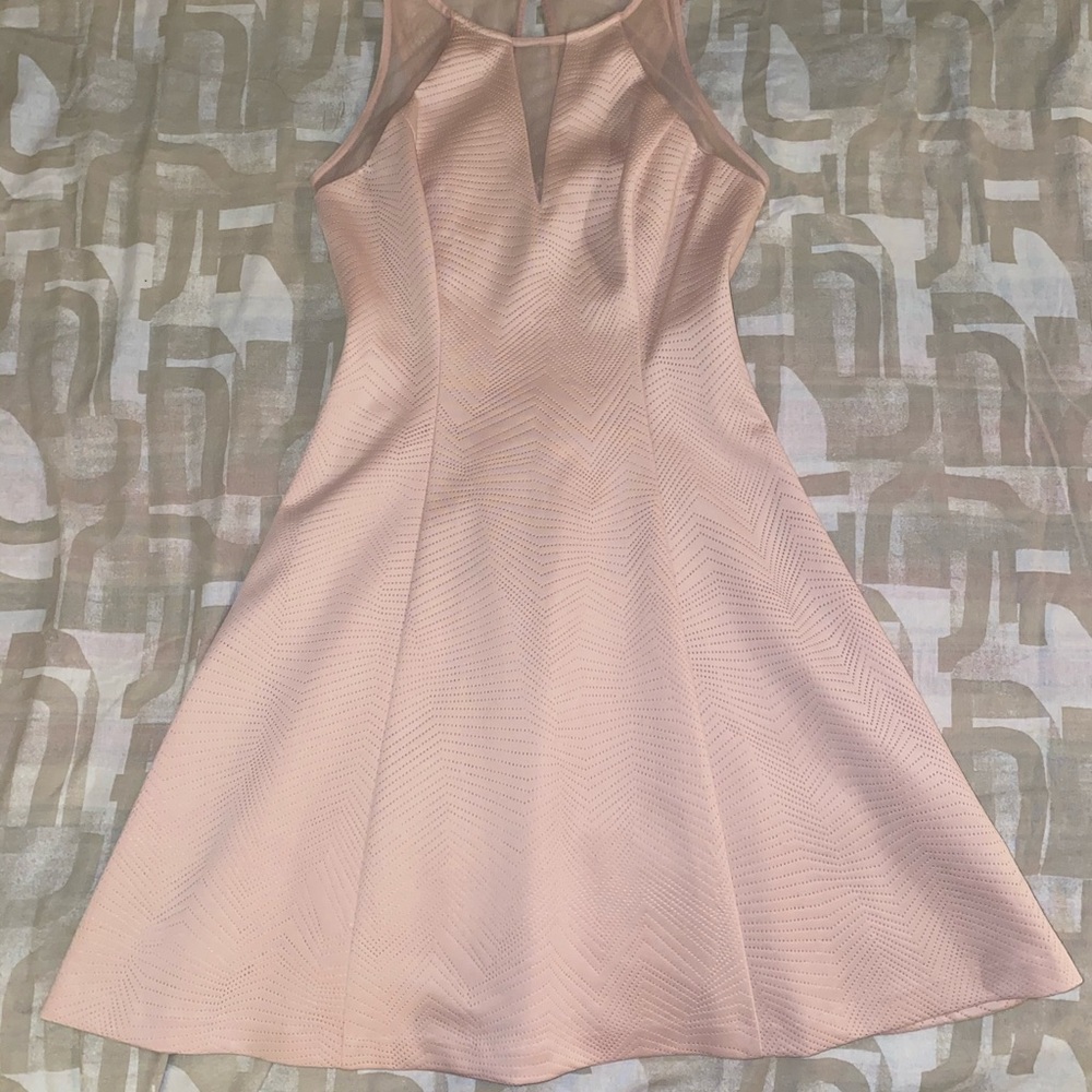 Guess Subtle Pink Midi Dress